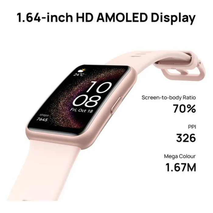 HUAWEI Watch Fit Special Edition - Nebula Pink, Medium