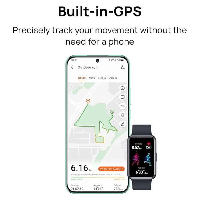 HUAWEI Watch Fit Special Edition - Starry Black, Medium