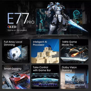 Hisense 100E77NQTUK PRO, 100-inch, QLED, 4K HDR, Smart TV Digiland Outlet Store