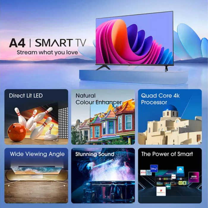 Hisense 40A4NTUK, 40 inch, Full HD, Smart TV Digiland Outlet Store