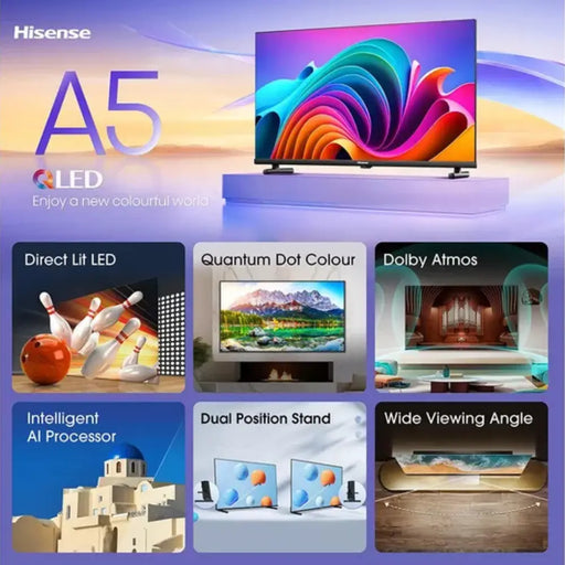 Hisense 40A5NQTUK, 40 inch, Full HD, Quantum Dot, Smart TV Digiland Outlet Store