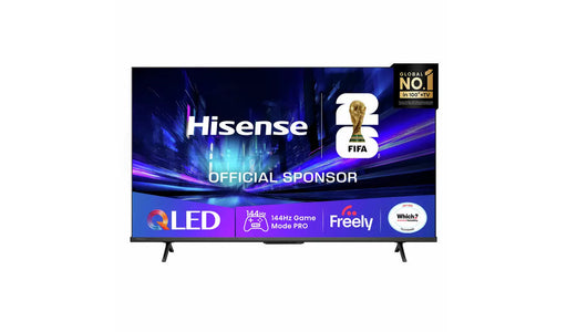 Hisense 43 Inch 43E78QTUK PRO Smart 4K UHD HDR QLED Freely TV Hisense