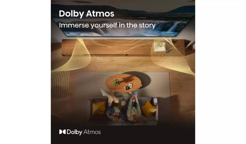 Hisense 43 Inch 43E78QTUK Smart 4K UHD HDR QLED Freely TV Hisense