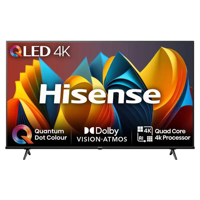 Hisense 43E7NQTUK, 43-inch, Entry QLED, 4K HDR, Smart TV Digiland Outlet Store