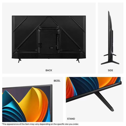 Hisense 43E7NQTUK, 43-inch, Entry QLED, 4K HDR, Smart TV Digiland Outlet Store