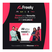 Hisense 50A6NTUK, 50-inch, 4K HDR, Freely Smart TV Digiland Outlet Store