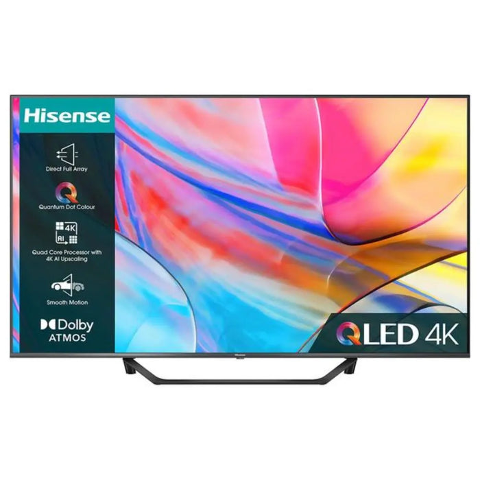 Hisense 50A7KQTUK 50" Smart 4K Ultra HD HDR QLED TV with Amazon Alexa Hisense