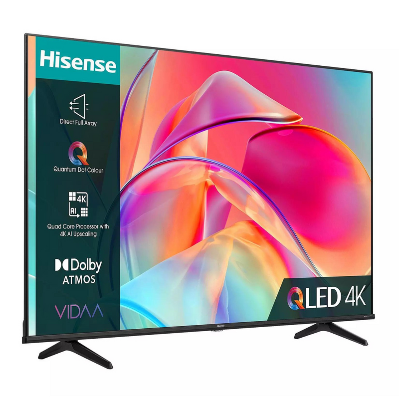 Hisense 50E7KQTUK, 50-inch, QLED, 4K Ultra HD, Smart TV Digiland Outlet Store