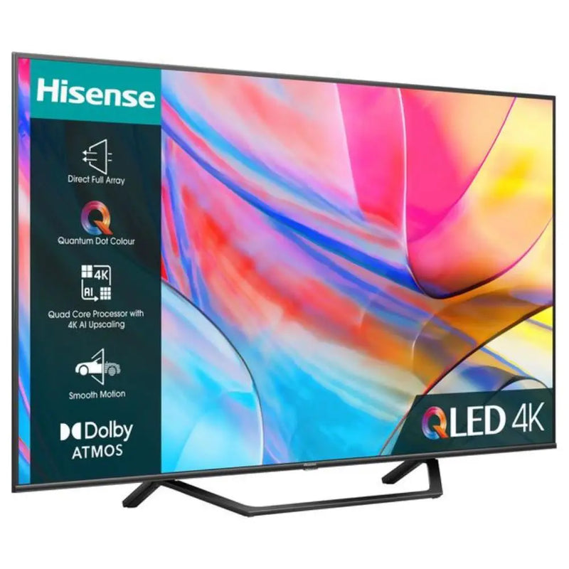 Hisense 55A7KQTUK 55" Smart 4K Ultra HD HDR QLED TV with Amazon Alexa Digiland Outlet Store