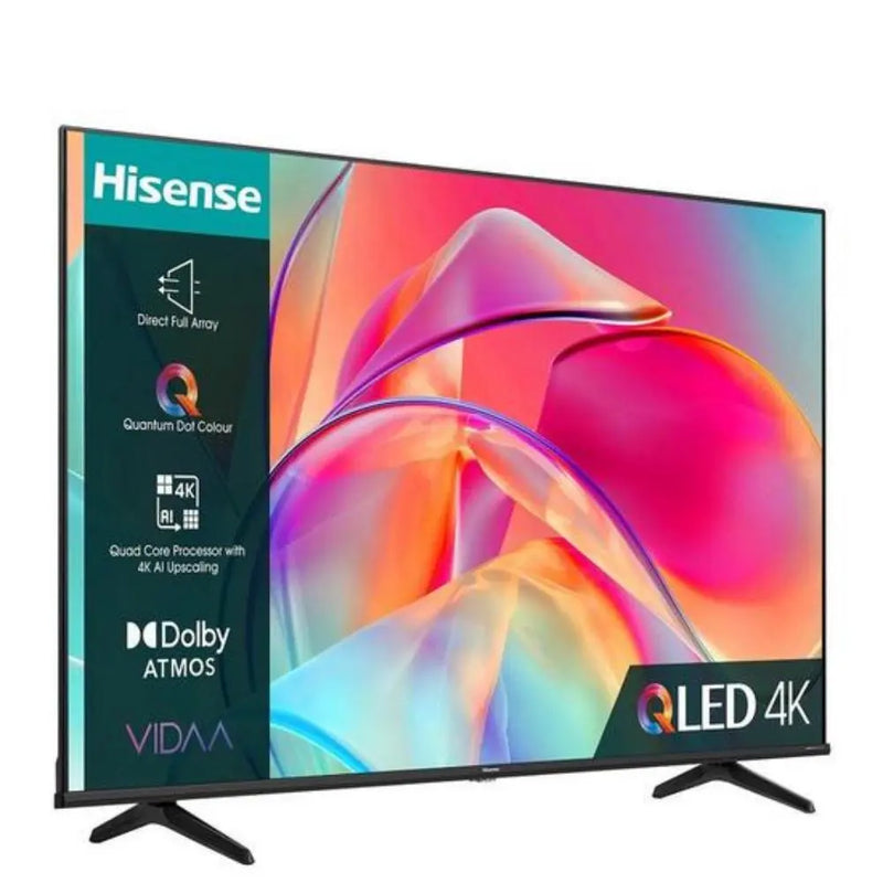 Hisense 55E7KQTUK, 55 inch, QLED, 4K Ultra HD, Smart TV Digiland Outlet Store