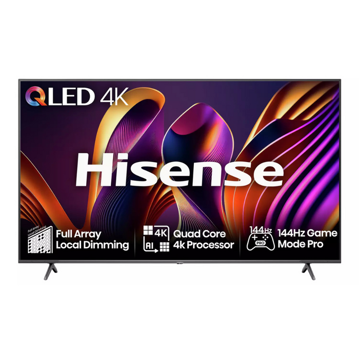 Hisense 55E7NQTUK, 55 inch, Entry QLED, 4K Ultra HD, Smart TV Hisense