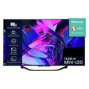 Hisense 55U7KQTUK, 55 inch, 4K Ultra HD HDR, Mini LED, Smart TV Digiland Outlet Store