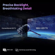 Hisense 55U7KQTUK, 55 inch, 4K Ultra HD HDR, Mini LED, Smart TV Digiland Outlet Store