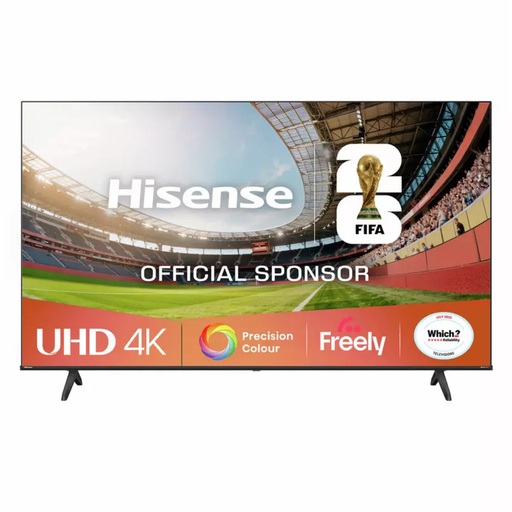 Hisense 58 Inch 58E6QTUK Smart 4K UHD HDR LED Freely TV Hisense