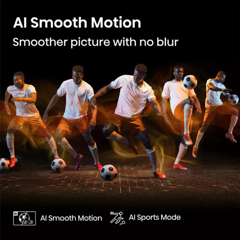 Hisense 58 Inch 58E6QTUK Smart 4K UHD HDR LED Freely TV