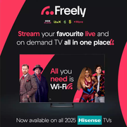 Hisense 58 Inch 58E6QTUK Smart 4K UHD HDR LED Freely TV Hisense