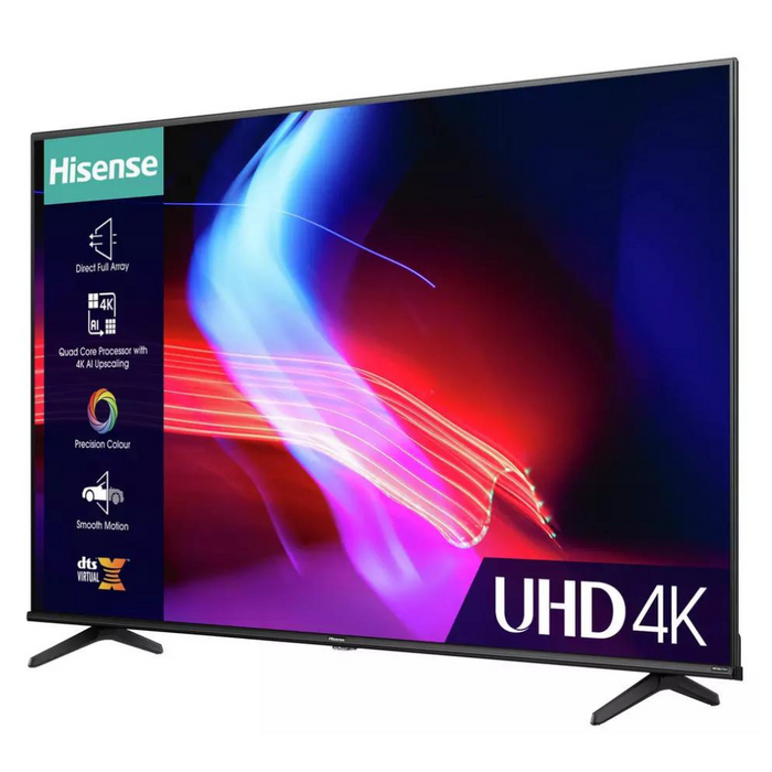 Hisense 58A6KTUK, 58 inch, 4K Ultra HD, Smart TV Digiland Outlet Store