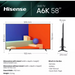 Hisense 58A6KTUK, 58 inch, 4K Ultra HD, Smart TV Digiland Outlet Store