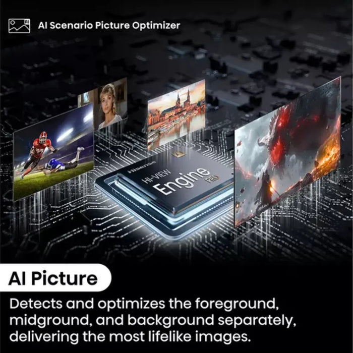 Hisense 65A85NTUK 65" Smart 4K Ultra HD HDR OLED TV