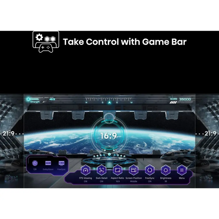 Hisense 65E77NQTUK PRO, 65-inch, QLED, 4K HDR, Smart TV