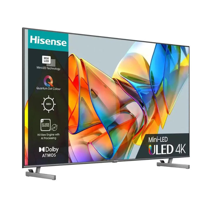 Hisense 65U6KQTUK 65 Inch Mini LED 4K UHD Smart TV Hisense