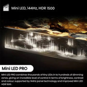 Hisense 65U7NQTUK, 65-inch, Mini LED, 4K Smart TV Digiland Outlet Store