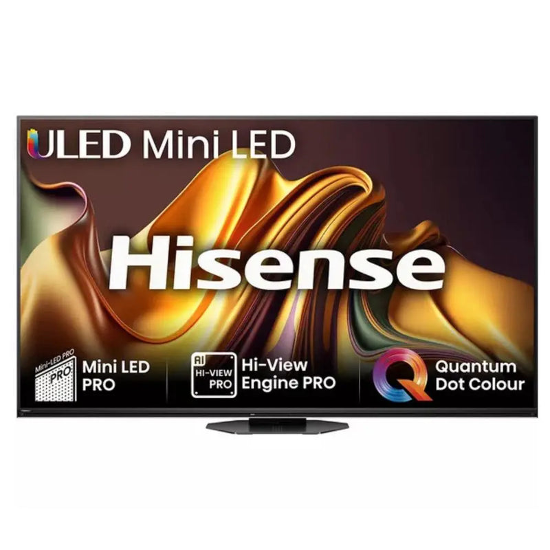 Hisense 65U8NQTUK 65 inch Mini LED 4K HDR Smart Freely TV Digiland Outlet Store