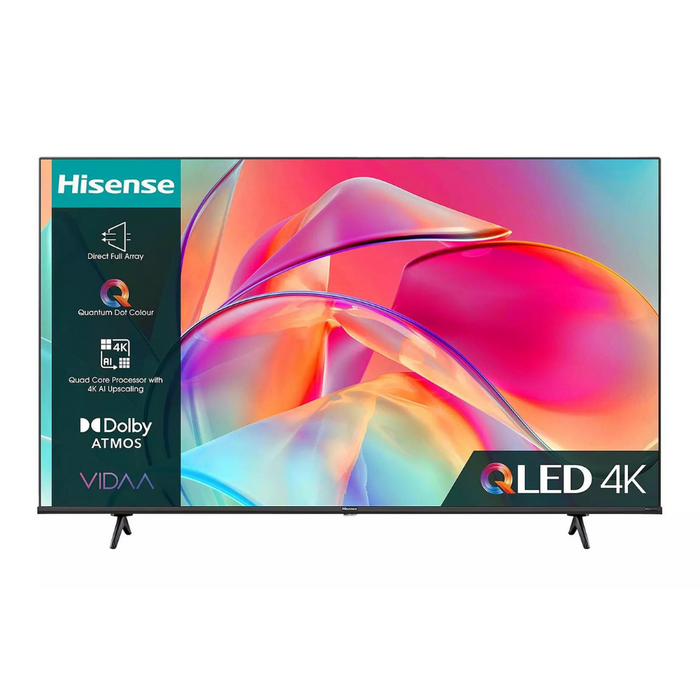 Hisense 75E7KQTUK, 75 inch, QLED, 4K Ultra HD, Smart TV Hisense