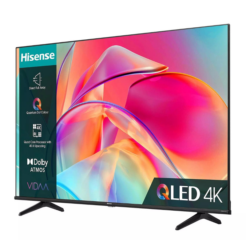 Hisense 75E7KQTUK, 75 inch, QLED, 4K Ultra HD, Smart TV Digiland Outlet Store