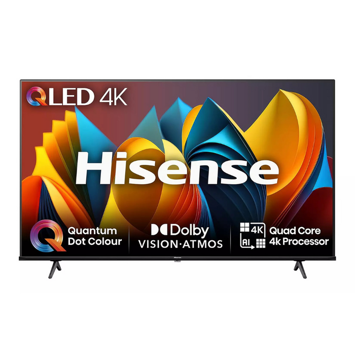Hisense 75E7NQTUK, 75-inch, Entry QLED, 4K HDR, Smart TV Digiland Outlet Store