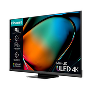Hisense 75U8KQTUK, 75 inch, Mini-LED, Ultra HD 4K, Smart TV Digiland Outlet Store