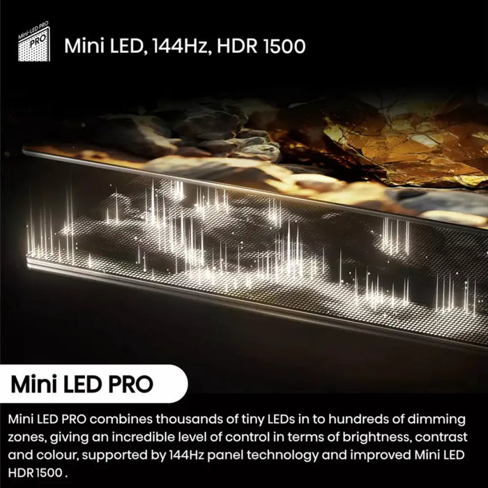 Hisense 85U7NQTUK 85" Smart 4K Ultra HD HDR Mini LED TV