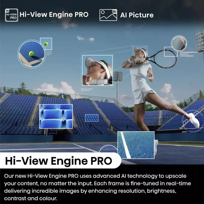 Hisense 85U7NQTUK 85" Smart 4K Ultra HD HDR Mini LED TV