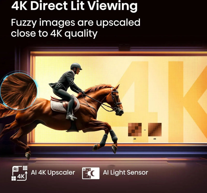 Hisense 85" E7Q Hi-QLED Smart TV 4K 60 Hz  - 85E7QTUK Hisense