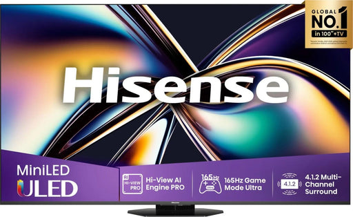 Hisense 85" U8Q ULED MiniLED Smart TV 4K 165 Hz  - 85U8QTUK Hisense