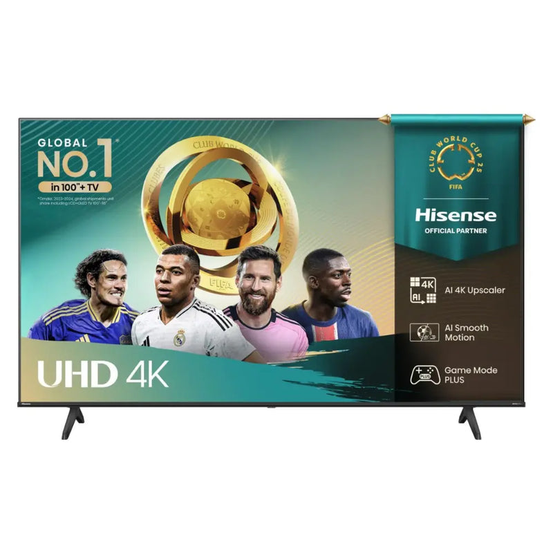 Hisense A6Q 58" 4K HDR Smart TV with Freely - 58A6QTUK