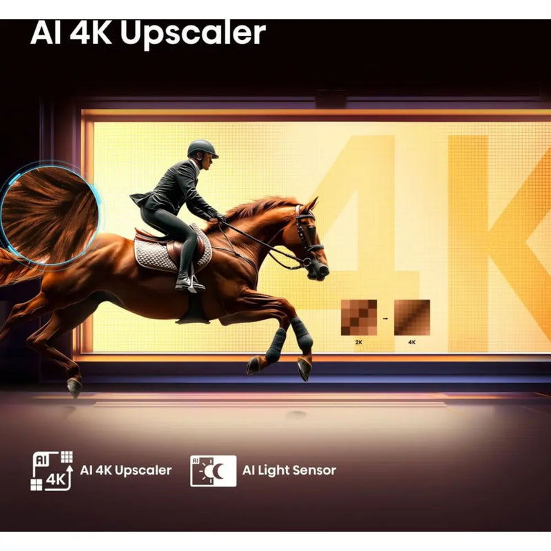 Hisense A6Q 58" 4K HDR Smart TV with Freely - 58A6QTUK