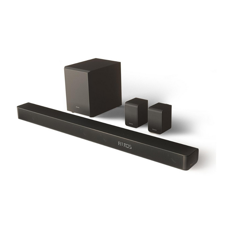 Hisense AX5100G 5.1 Channel 340W Dolby Atmos Soundbar with Rear Speakers Digiland Outlet Store