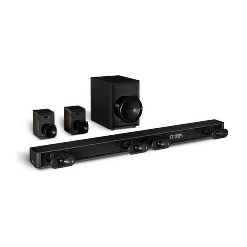 Hisense AX5100G 5.1 Channel 340W Dolby Atmos Soundbar with Rear Speakers Digiland Outlet Store