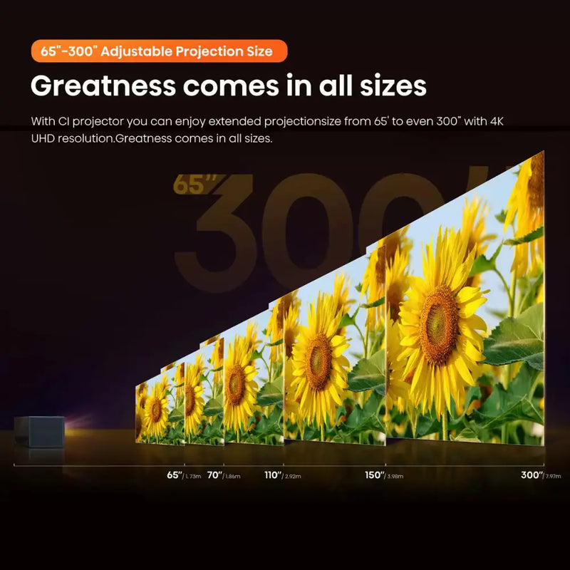 Hisense C1TUK Smart Mini Projector Digiland Outlet Store