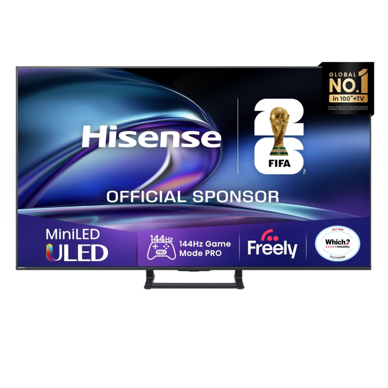 Hisense E8Q 55" 4K ULED Mini LED 144Hz 55E8QTUK Hisense