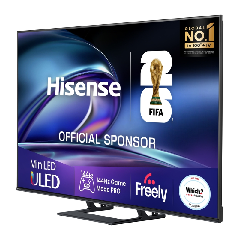 Hisense E8Q 55" 4K ULED Mini LED 144Hz 55E8QTUK Hisense
