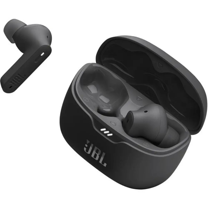 JBL Tune Beam Wireless Bluetooth Noise-Cancelling Earbuds - Black