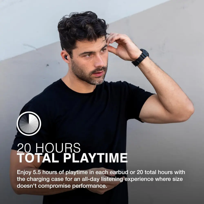 JLAB JBuds Mini Wireless Bluetooth Earbuds - Black