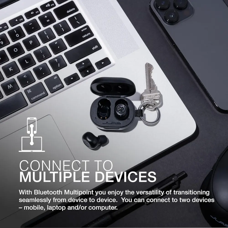 JLAB JBuds Mini Wireless Bluetooth Earbuds - Black