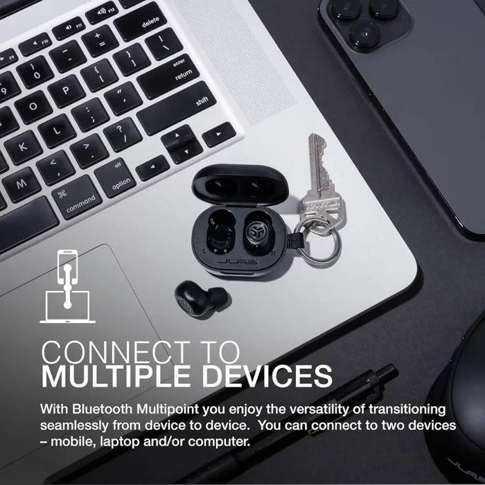 JLAB JBuds Mini Wireless Bluetooth Earbuds - Black