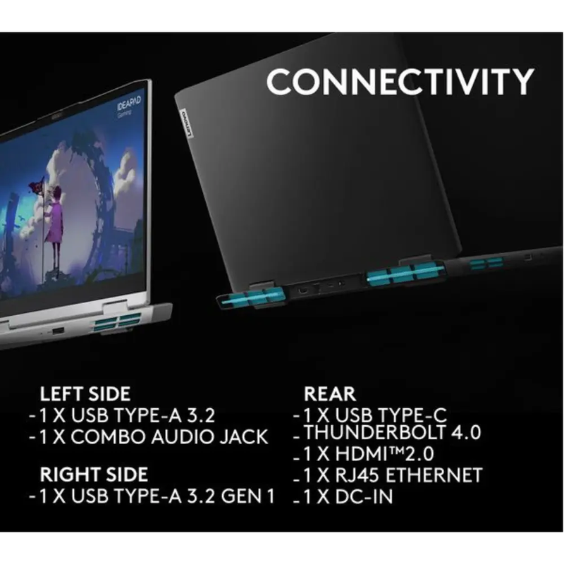 LENOVO IdeaPad Gaming 3 15.6" Gaming Laptop - AMD Ryzen 5, RTX 4050, 512 GB SSD