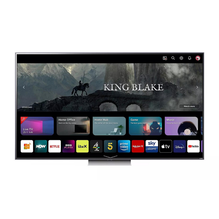 LG 65QNED816RE 2023 QNED81 - 65-inch, 4K Ultra HD HDR, QNED NanoCell, Smart TV 65QNED816RE Digiland Outlet Store