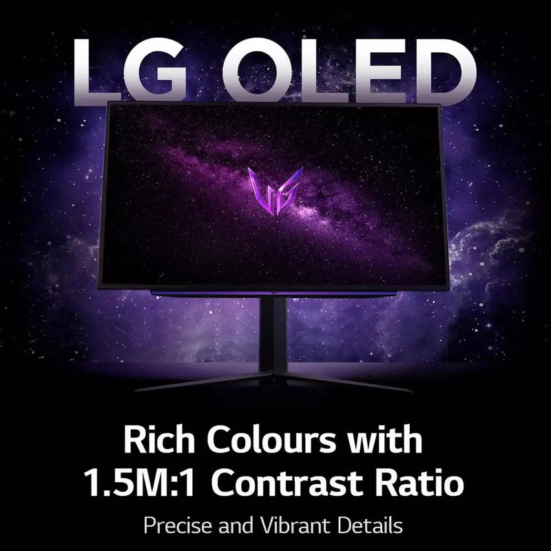 LG 27" UltraGear QHD OLED 240Hz Gaming Monitor Digiland Outlet Store