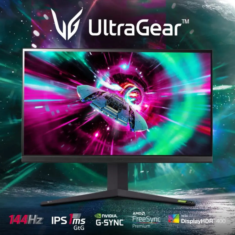 LG 32GR93U-B.AEK 32-inch IPS 144Hz Gaming Monitor Digiland Outlet Store